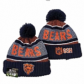 Chicago Bears Team Logo Knit Hat YD (16),baseball caps,new era cap wholesale,wholesale hats